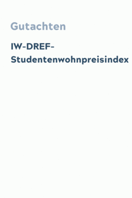 IW-DREF-Studentenwohnpreisindex