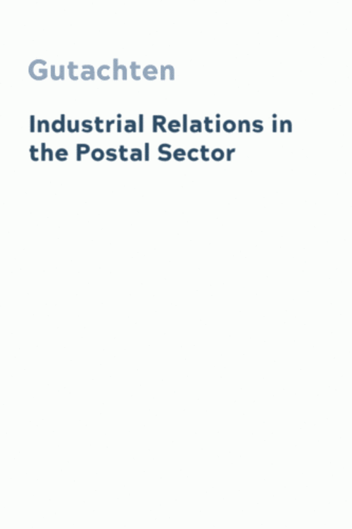 Industrial Relations in the Postal Sector