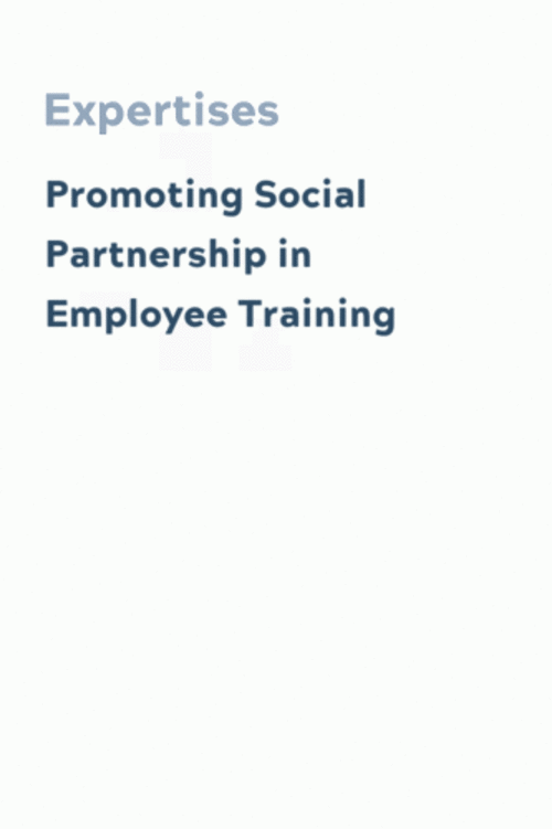 Promoting Social Partnership in Employee Training