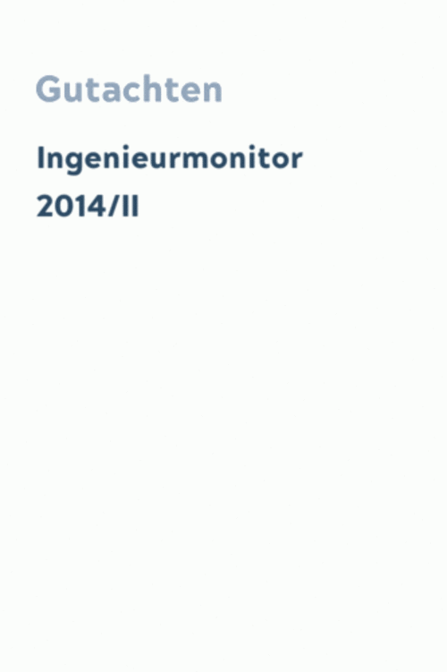 Ingenieurmonitor 2014/II