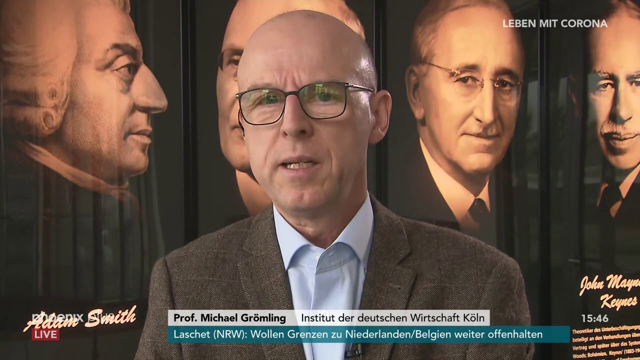 Prof. Michael Grömling zu den Auswirkungen der Corona-Krise auf die Wirtschaft am 19.03.20